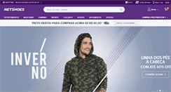 Desktop Screenshot of netshoes.com.br