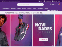 Tablet Screenshot of netshoes.com.br