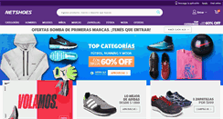 Desktop Screenshot of netshoes.com.ar